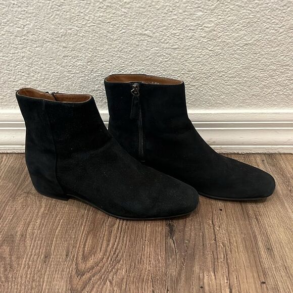 Aquatalia Ulyssa Waterproof Suede Ankle Boots with Hidden Wedge 9.5 - Picture 5 of 9